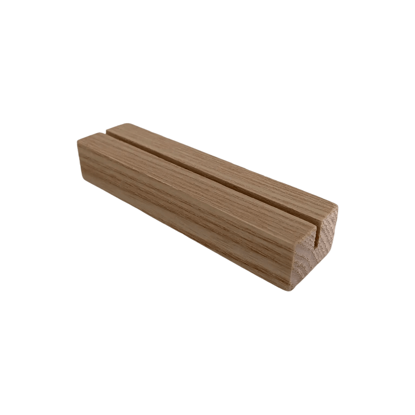 Fotohouder en kaartenhouder blokjes van hout