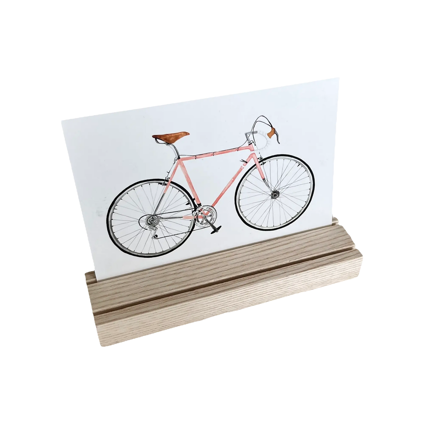 Dubbele kaartenhouder hout