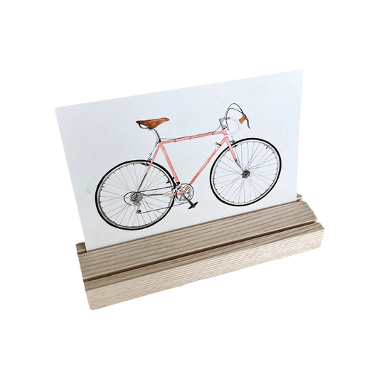 Dubbele kaartenhouder hout