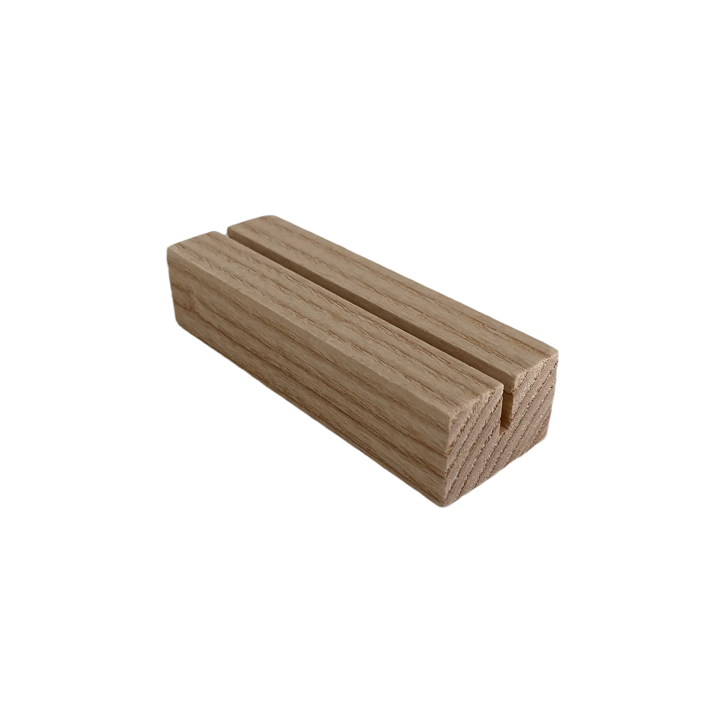 Kaartenhouder blokje hout