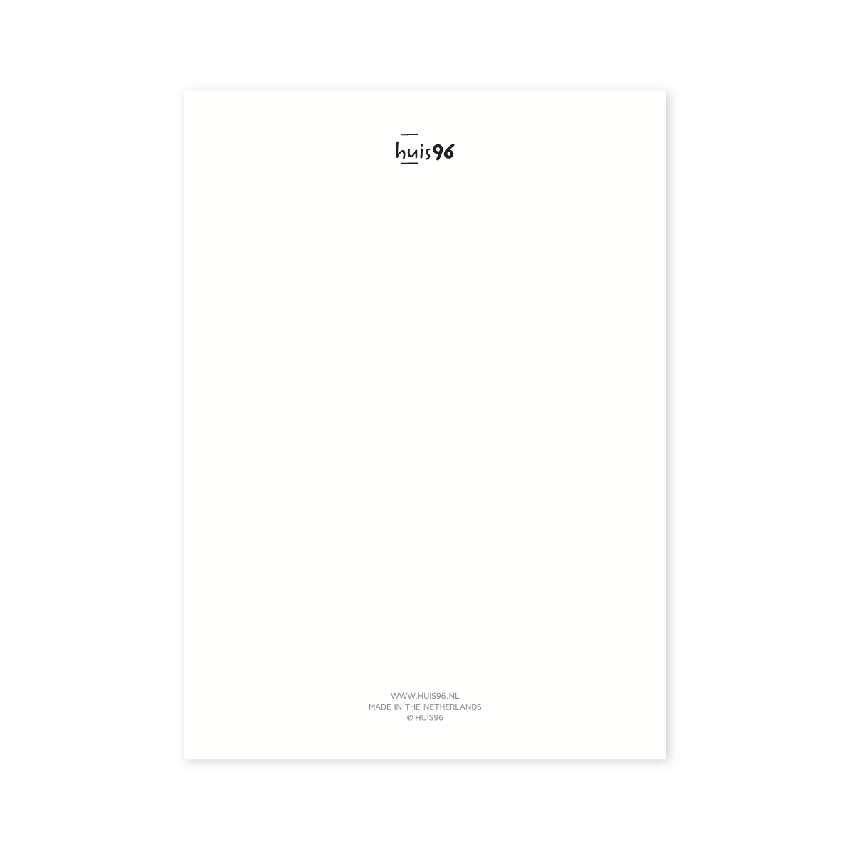 wenskaart achterzijde